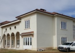 Custom Home with stucco and precast - Ocala, Florida
