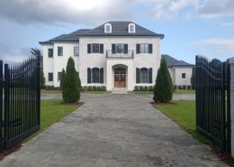 Two story manor home with precast main entry and windowsills - Lake Mary, Florida