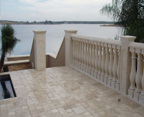 Cast stone balusters