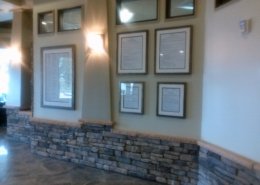 Interior natural stone accents - Orlando