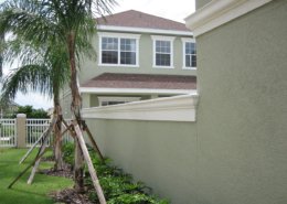 Precast concrete wall cap installation - Orlando, FL