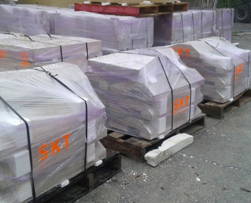 Disney cast stone project ready for delivery
