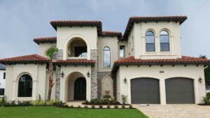 Exterior accents in architectural precast or foam