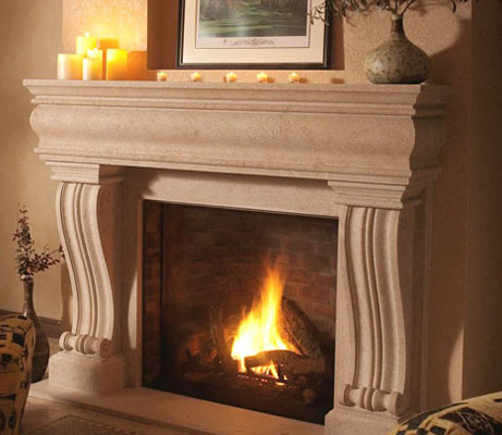 Custom fireplace mantels with hundreds of design options