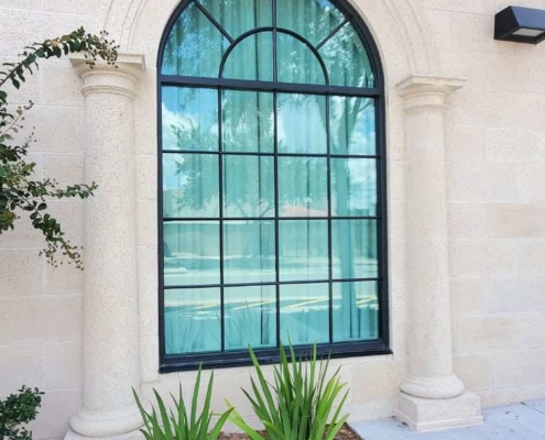 Architectural precast window trim